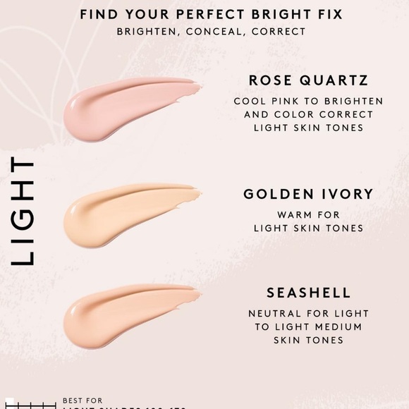 NWT Fenty Beauty by Rihanna Bright Fix Eye Brightener in Rose Quartz 01 0.34 oz - Picture 4 of 5